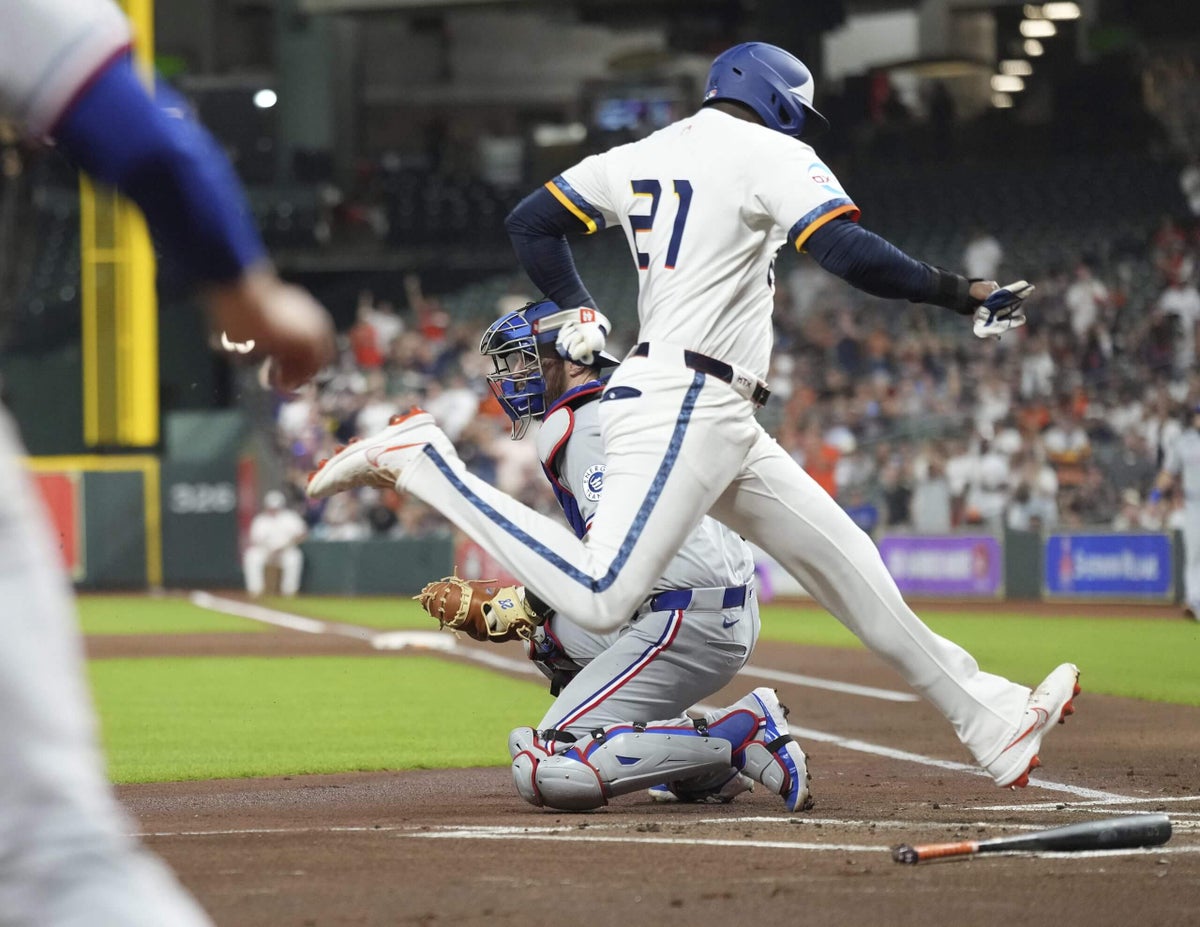 Yordan Alvarez’s left ankle sprain once again tests the Astros’ resiliency