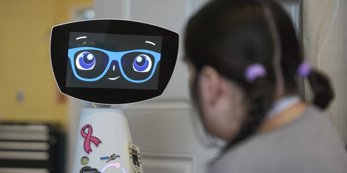 Hospitals are leaning on an AI-powered therapy robot programmed to act like a little 7-year-old girl