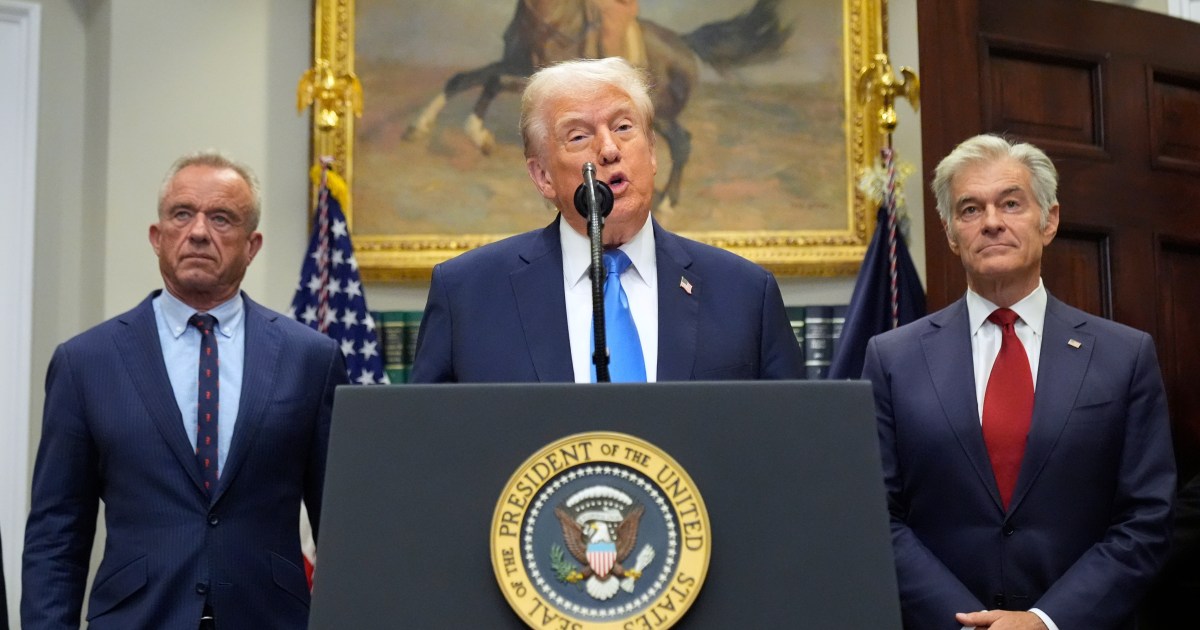 Trump urges pregnant women to avoid Tylenol over unproven autism risk | Health News