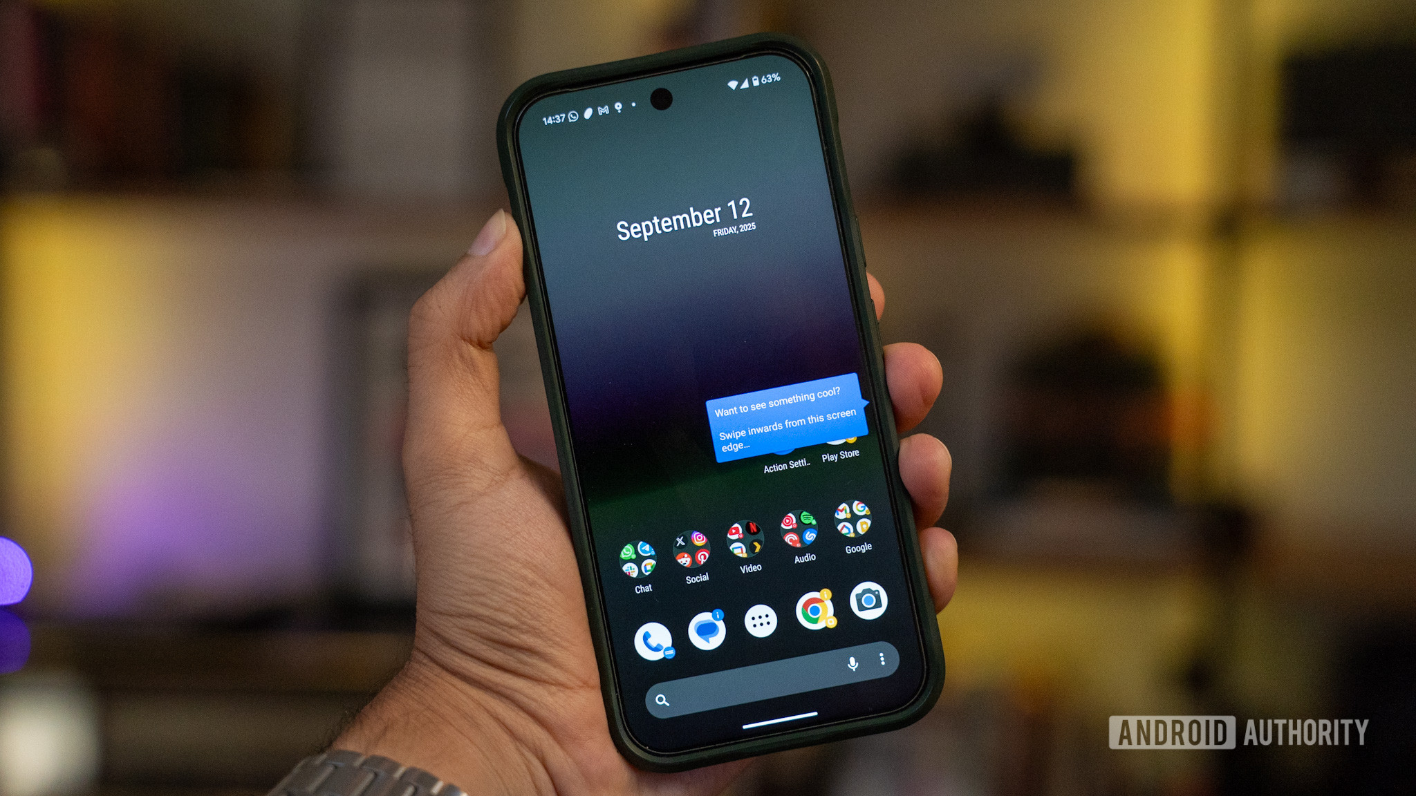 Action Launcher on a Pixel phone