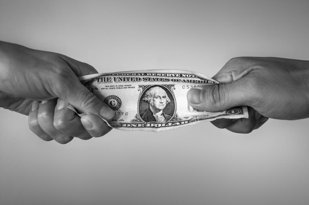 My husband wants my money
