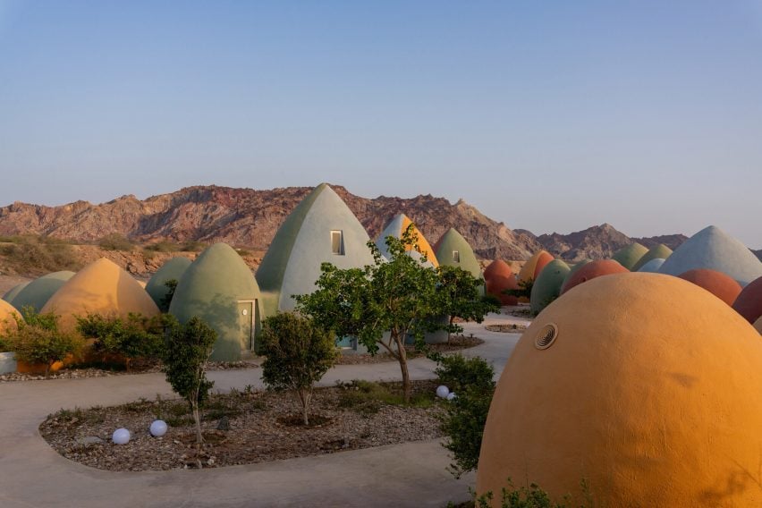 Colourful retreat on Iranian Island