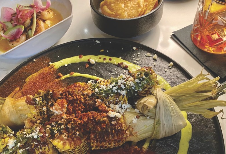 Street corn is one Anachacho's winning dishes.
