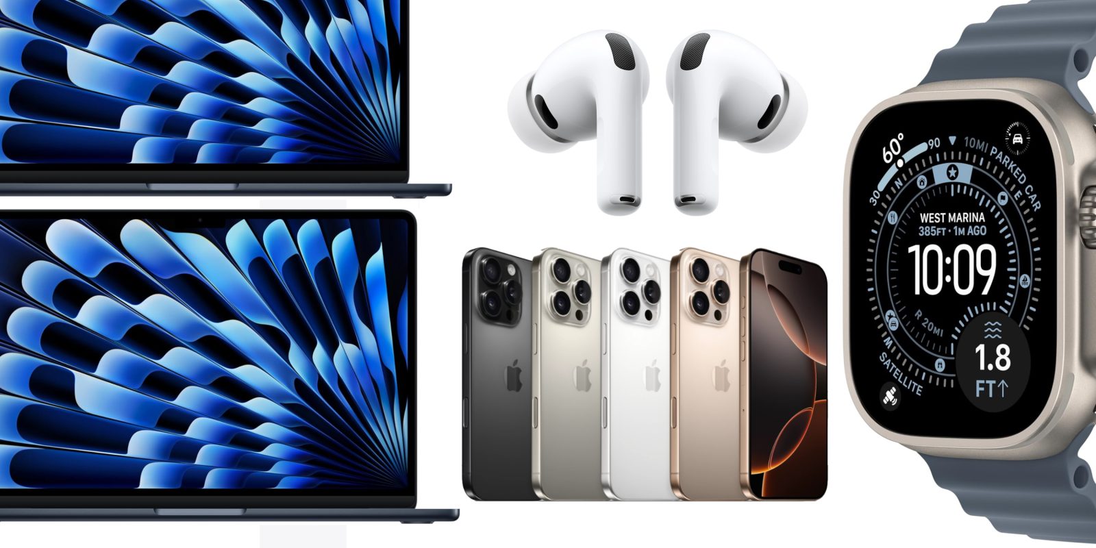 Apple Watch Ultra 3, M4 MacBook Air, iPhone 16/15, more 9to5Mac