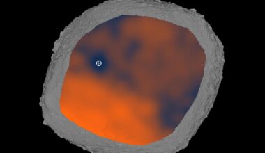 Asteroid Bennu Keyhole Probability Map Clean