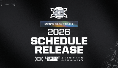 2026 Big 12 Men’s Basketball Conference Schedule Revealed