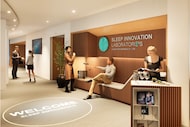 Artistic rendering of the Sleep Innovation Laboratories.