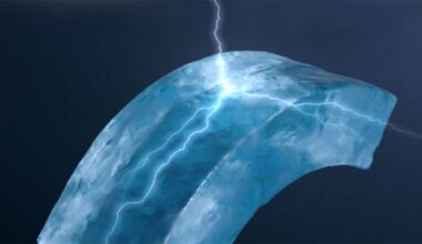 Bent Ice Electricity