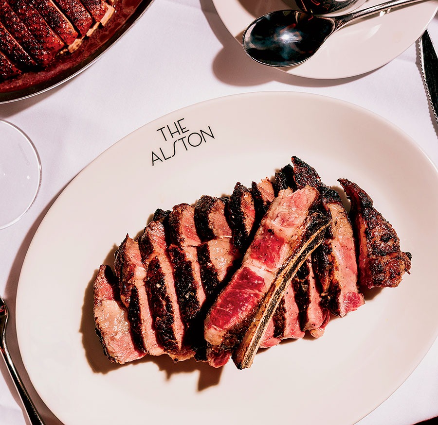Bone-in rib eye