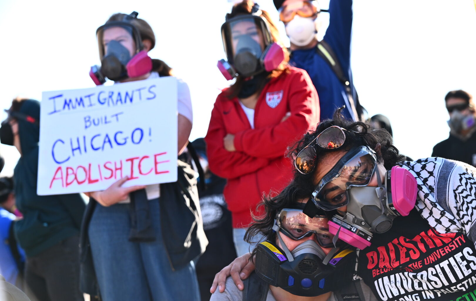 Feds Tear Gas, Shoot Rubber Bullets At Protesters Outside Broadview ICE Facility Again