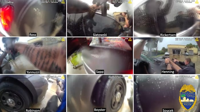 JSO releases footage showing tense moments leading to fatal Atlantic Beach shooting involving 9 officers