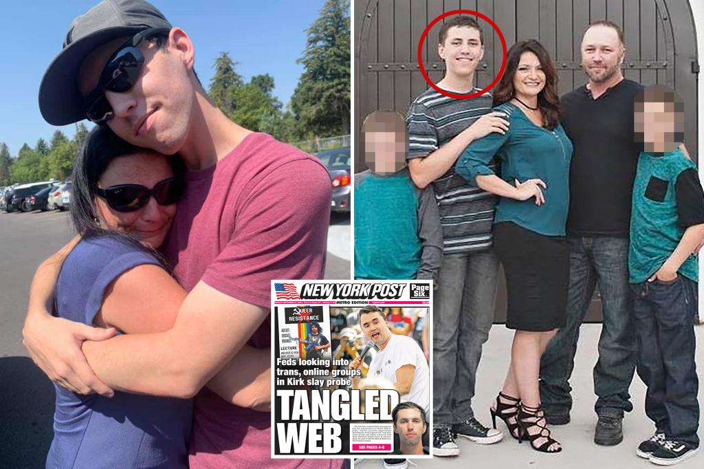 Tyler Robinson grew 'more pro-gay and trans-rights-oriented,' mom told cops as Charlie Kirk suspect charged, could face firing squad