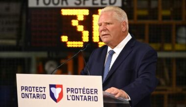 Doug Ford plans to ban Ontario speed cameras after ‘tax grab’ gripe