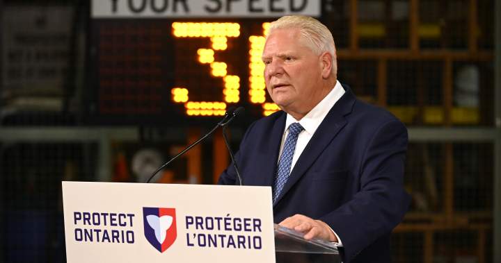 Doug Ford plans to ban Ontario speed cameras after ‘tax grab’ gripe