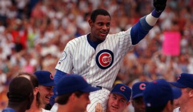 'Slammin' Sammy Sosa hits home runs No. 61 and 62 during the 1998 season