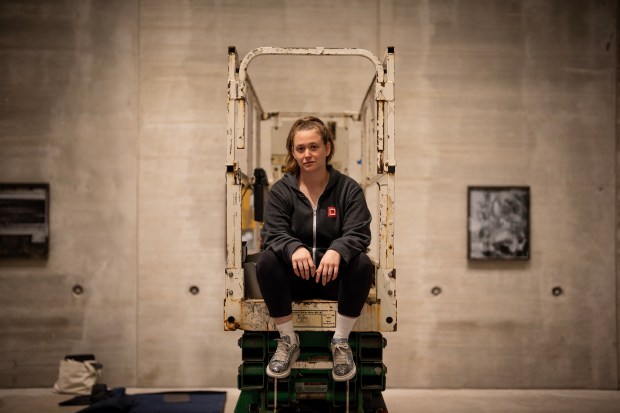 Abby Pucker founded Gertie, a cultural organization with the aim of reenergizing Chicago's art scene with new faces and collectors, four years ago. (E. Jason Wambsgans/Chicago Tribune)