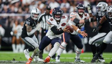 Caleb Williams leads game-winning drive against Raiders