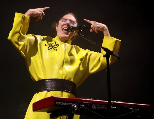 "Weird Al" Yankovic performs at Riot Fest in Chicago's Douglass Park on Friday, Sept. 19, 2025. (Chris Sweda/Chicago Tribune)