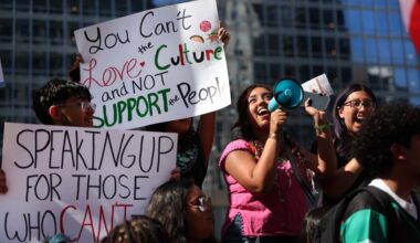 Chicago Public School students rally against ICE sweeps