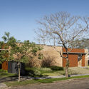 © Cristiano Bauce House Aura / Presente Estúdio - Exterior Photography, Brick, Courtyard