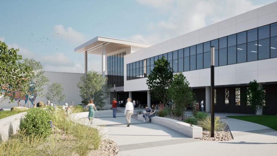Castleberry High School’s $98 million expansion and renovations on track for 2026