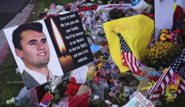 The plans for Charlie Kirk's memorial service were announced by Turning Point USA, the company he c...