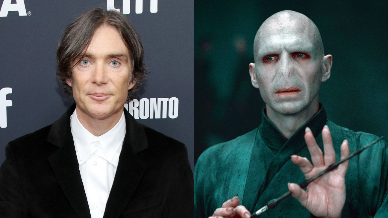 Cillian Murphy and Voldemort in Harry Potter