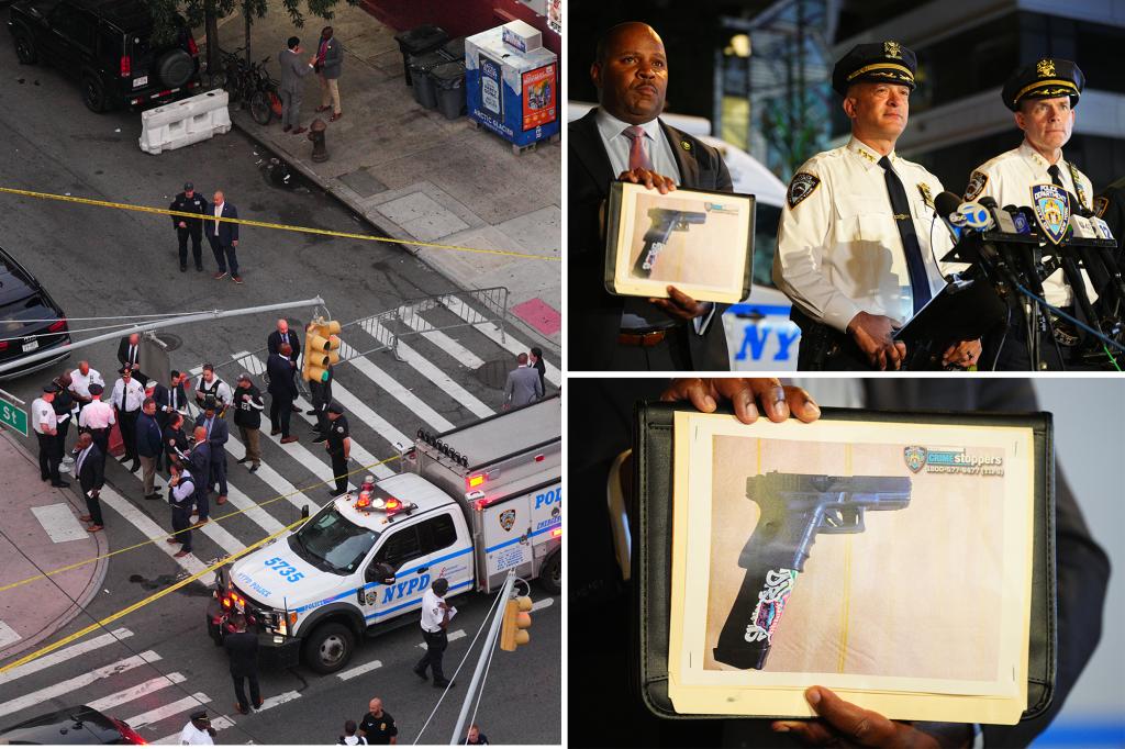 2 teens wounded in cop-involved shooting as NYPD officers break-up gunfight on NYC street