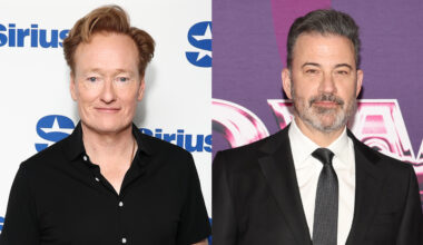 Conan O'Brien and Jimmy Kimmel