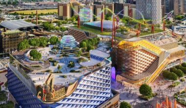 A rendering of the Coney Island casino proposal. (Thor Equities)