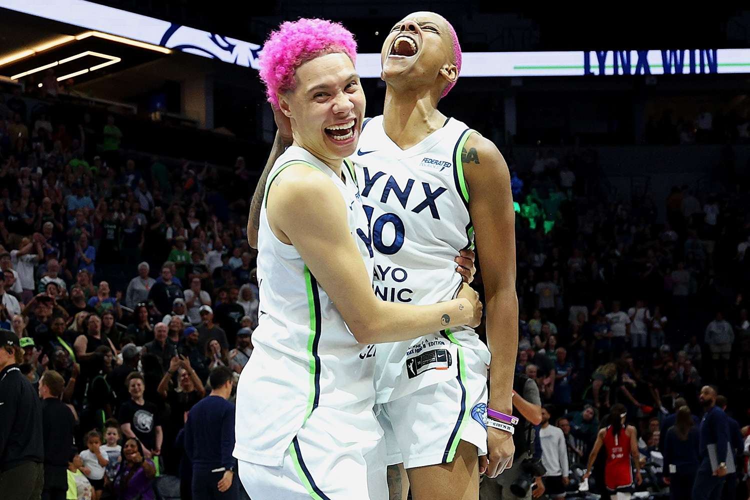 WNBA’s StudBudz Courtney Williams and Natisha Hiedeman Dye Their Hair 'Period Red'