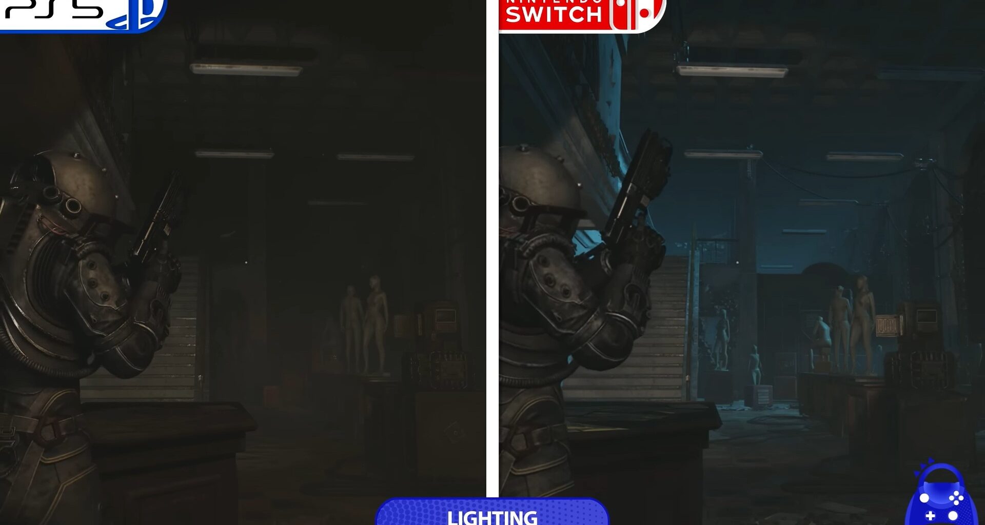 The New Dawn Nintendo Switch 2 vs. PS5 graphics comparison