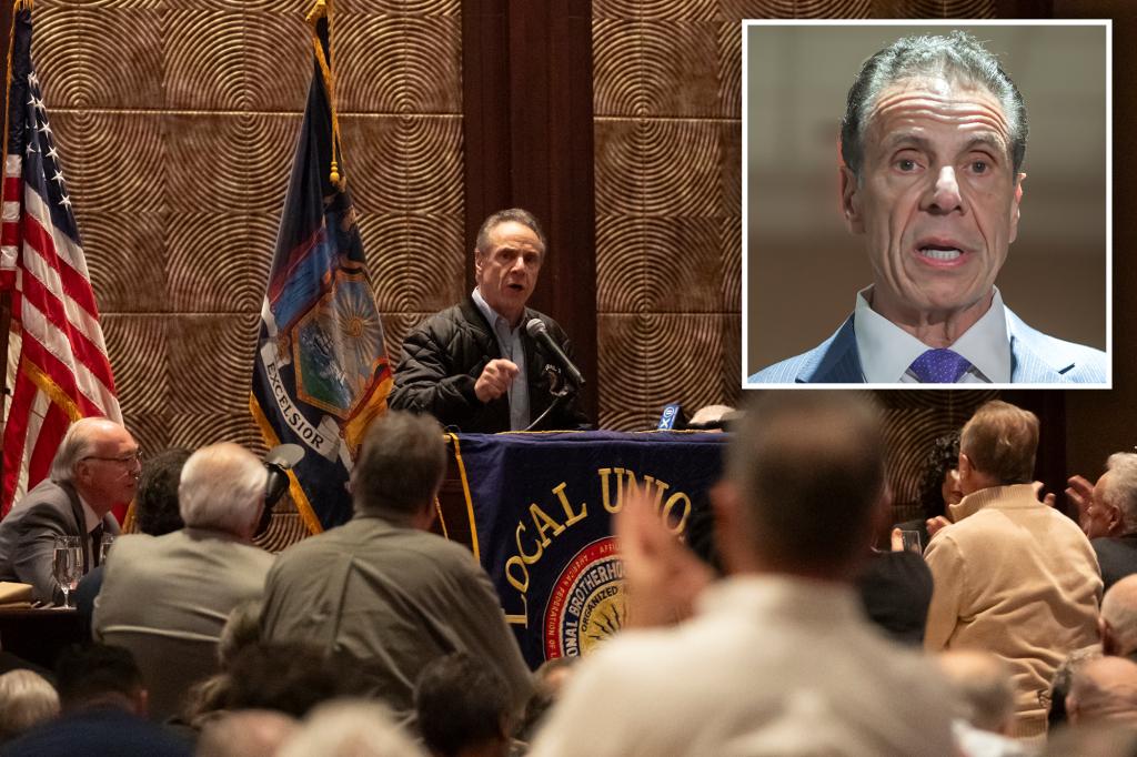 Andrew Cuomo to score key union endorsement in NYC mayoral race