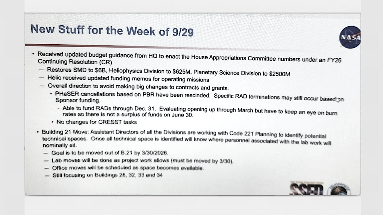 Diving Catch on NASA Science?