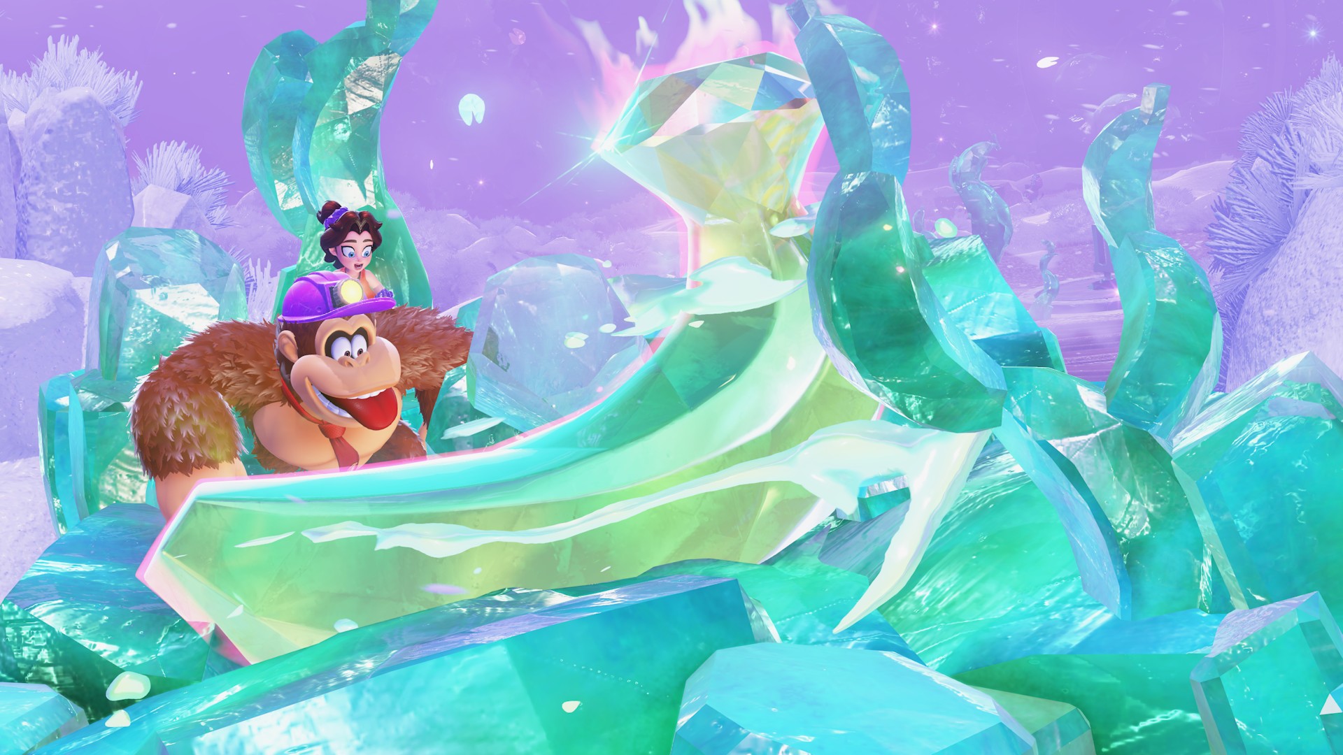 Donkey Kong Bananza DK Island Emerald Rush Review