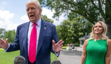 Karoline Leavitt Butters Up to Trump on Social Media After US Open Boos: