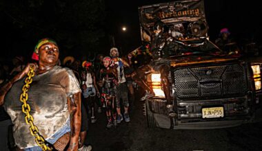 Dancing before dawn: J’ouvert brings thousands to Brooklyn carnival celebration