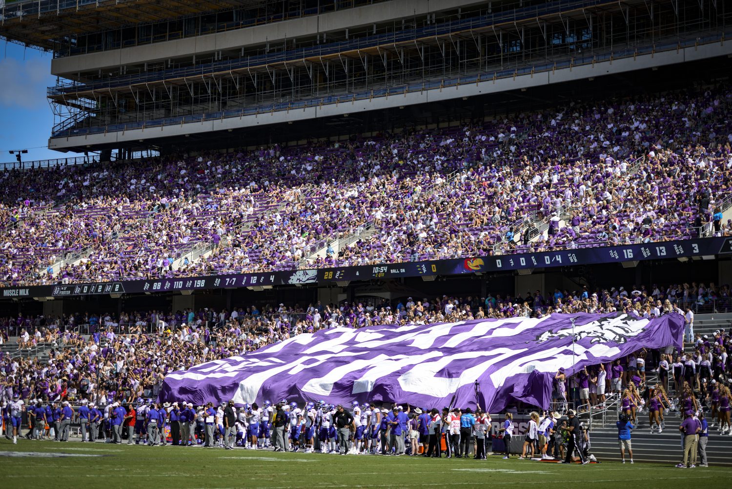 TCU Aims to Energize Student Section for Home Game Experience