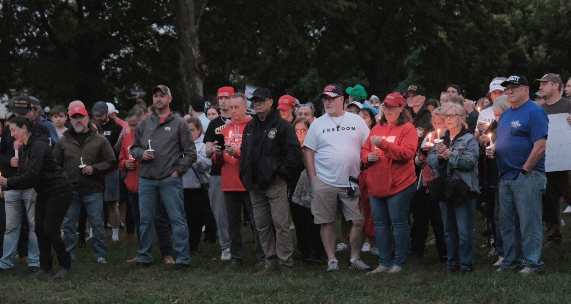 Philly supporters hold Charlie Kirk vigil and hope for unity