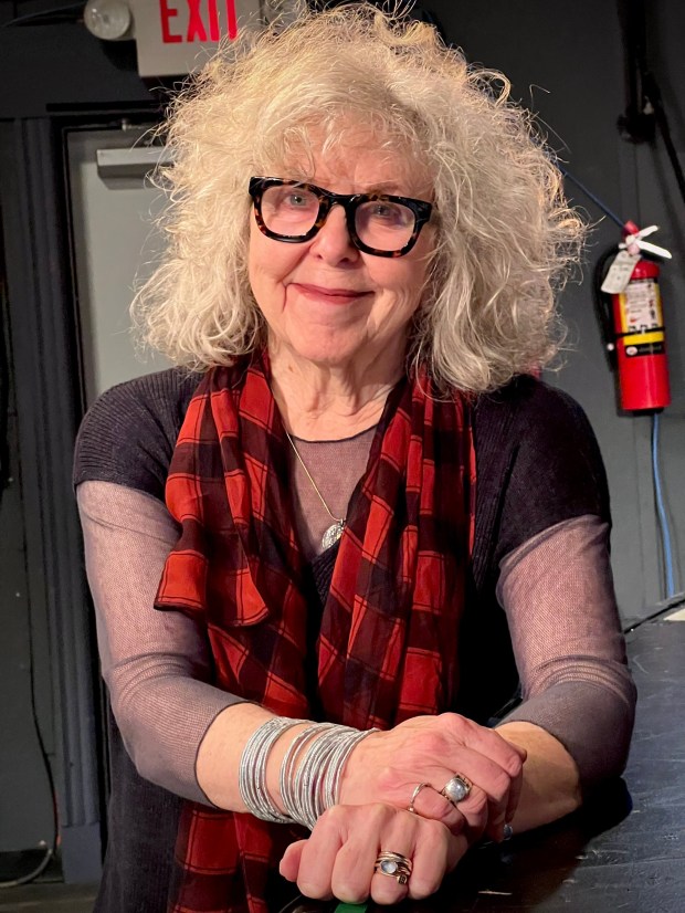 Obie Award-winning actor and writer Kathryn Grody and her solo show, "The Unexpected 3rd: A Radical, Rollicking Rumination on the Optimism of Staying Alive," are playing at People's Light in Malvern. (COURTESY OF LAUREN THOMAS)