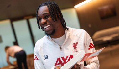 Photos: Liverpool squad unbox EA SPORTS FC 26 ratings