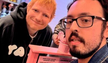 Tribeca Citizen | Seen & Heard: Ed Sheeran scoops ice cream on Greenwich