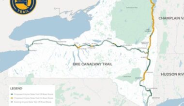 Parks & Trails New York launches economic impact study of the 750-mile Empire State Trail