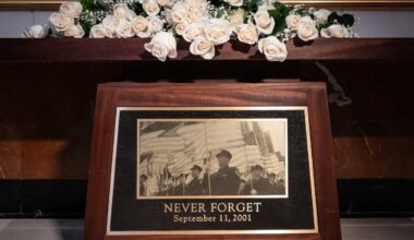 FDNY adds 39 names to 9/11 Memorial Wall in Downtown Brooklyn ahead of 24th anniversary • Brooklyn Paper