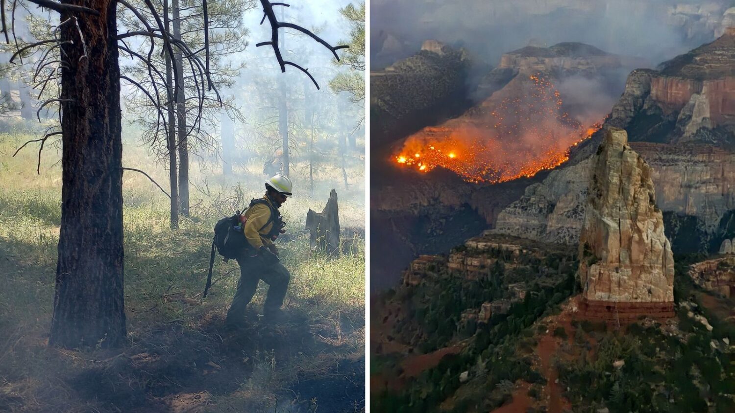 Firefighter tasked to Dragon Bravo Fire dies in line of duty...