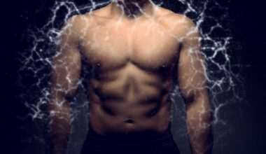 Fitness Man Upper Body Strength Energy