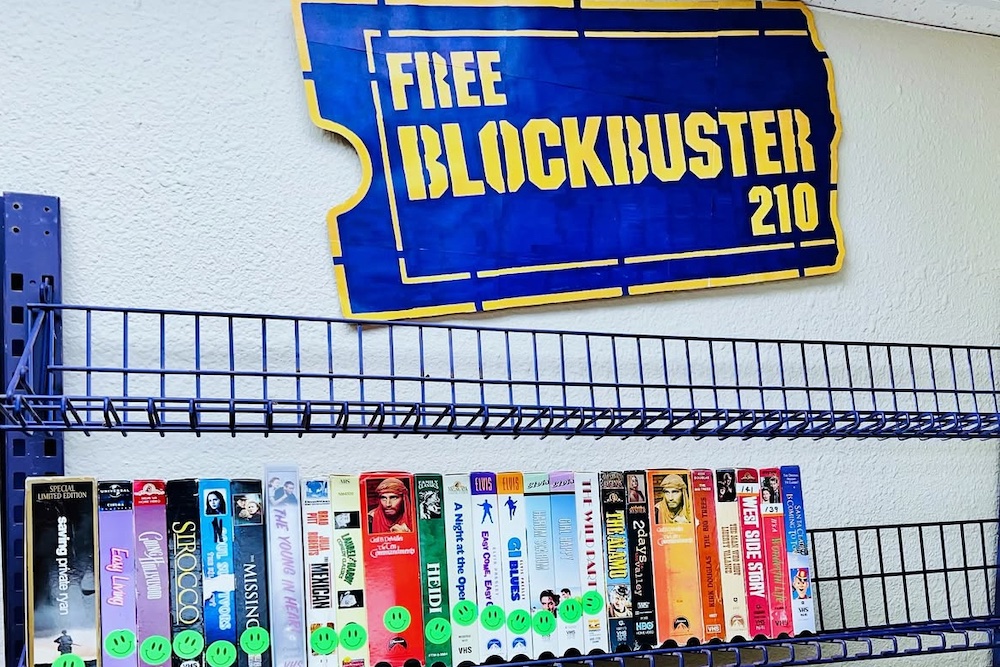 Be kind and rewind to a simpler time with San Antonio's Free Blockbuster 210
