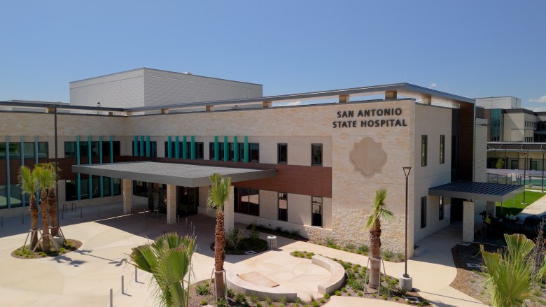 The entrance to San Antonio State Hospital.