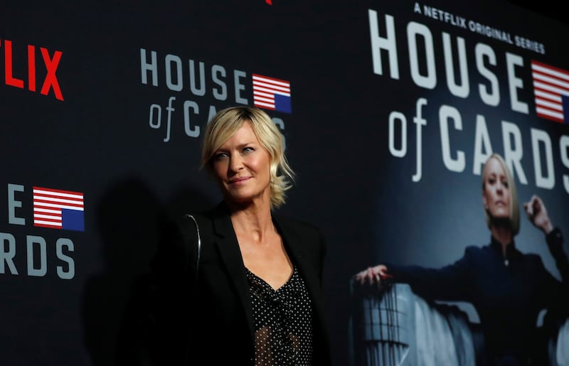 Robin Wright at House of Cards promo