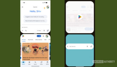 Gemini Split screen Android